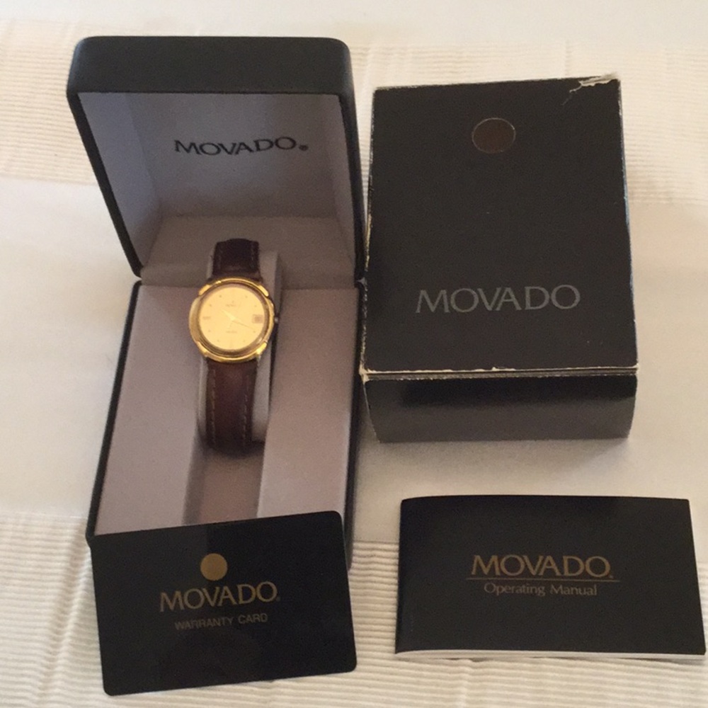 Authentic men’s MOVADO watch